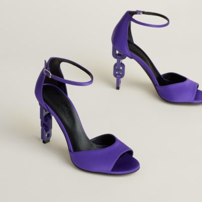 Santorini sandal - Purple | Hermès USA
